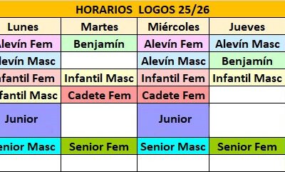 Horarios 25/26