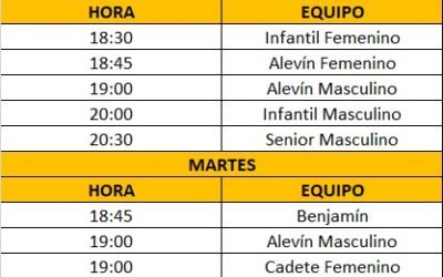 Horarios de fotos 2025-26